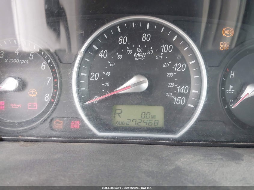 2006 Hyundai Sonata VIN KMHEU46C06A104053 IAAI salvage auction — LEFT FRONT, Salvage (Texas), sold $125 on 2026-07-13 (photo 7)