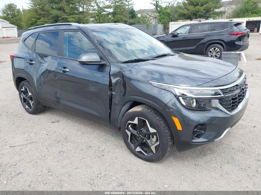 2025 Kia Seltos VIN KNDEUCAA3S7817282 IAAI salvage auction — LEFT & RIGHT, Salvage (New Jersey), sold $4,150 on 2026-07-28 (photo 1)