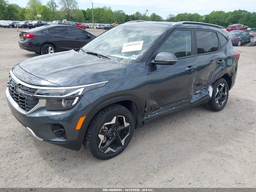 2025 Kia Seltos VIN KNDEUCAA3S7817282 IAAI salvage auction — LEFT & RIGHT, Salvage (New Jersey), sold $4,150 on 2026-07-28 (photo 2)