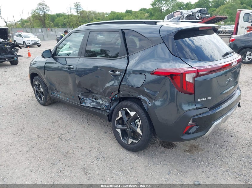 2025 Kia Seltos VIN KNDEUCAA3S7817282 IAAI salvage auction — LEFT & RIGHT, Salvage (New Jersey), sold $4,150 on 2026-07-28 (photo 3)