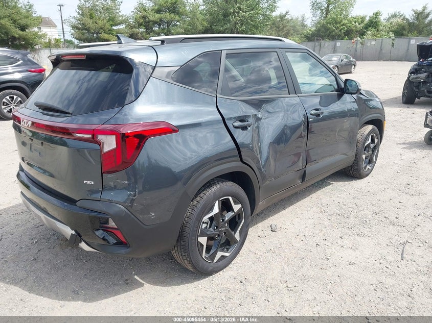 2025 Kia Seltos VIN KNDEUCAA3S7817282 IAAI salvage auction — LEFT & RIGHT, Salvage (New Jersey), sold $4,150 on 2026-07-28 (photo 4)