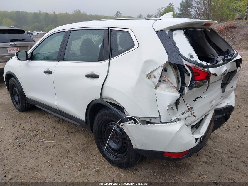 2017 Nissan Rogue VIN KNMAT2MVXHP561791 IAAI salvage auction — REAR END, Salvage (Massachusetts), sold $925 on 2026-07-14 (photo 3)