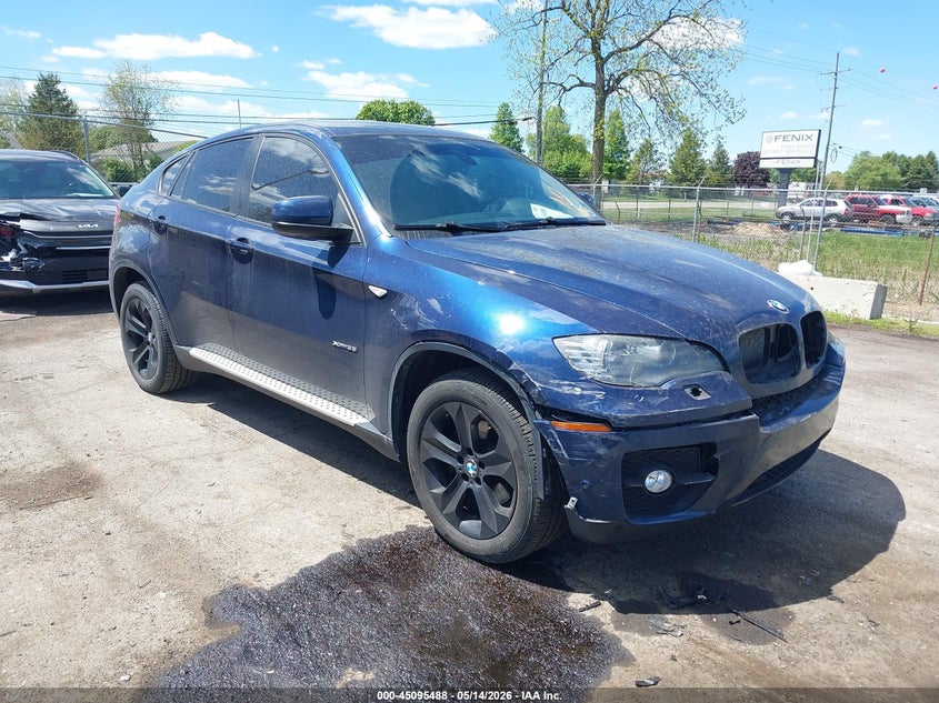 2012 BMW X6 VIN 5UXFG2C52CL778844 IAAI salvage auction — FRONT END, Clear (Michigan), sold $3,300 on 2026-07-16 (photo 1)