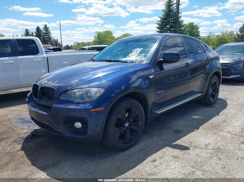 2012 BMW X6 VIN 5UXFG2C52CL778844 IAAI salvage auction — FRONT END, Clear (Michigan), sold $3,300 on 2026-07-16 (photo 2)