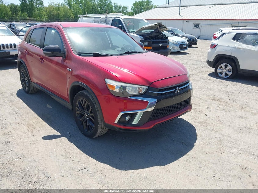 2019 Mitsubishi Outlander VIN JA4AP3AU1KU020914 IAAI salvage auction — HAIL, Salvage (Iowa), sold $2,600 on 2026-07-13 (photo 1)