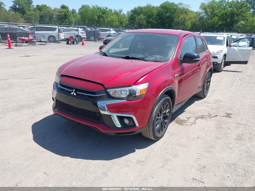 2019 Mitsubishi Outlander VIN JA4AP3AU1KU020914 IAAI salvage auction — HAIL, Salvage (Iowa), sold $2,600 on 2026-07-13 (photo 2)