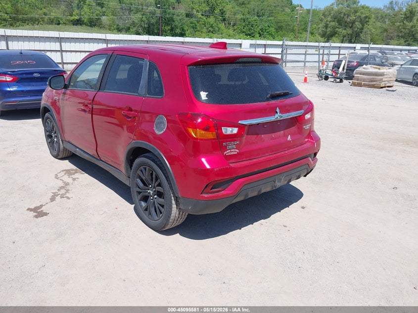 2019 Mitsubishi Outlander VIN JA4AP3AU1KU020914 IAAI salvage auction — HAIL, Salvage (Iowa), sold $2,600 on 2026-07-13 (photo 3)