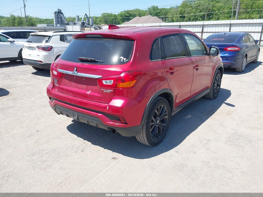 2019 Mitsubishi Outlander VIN JA4AP3AU1KU020914 IAAI salvage auction — HAIL, Salvage (Iowa), sold $2,600 on 2026-07-13 (photo 4)