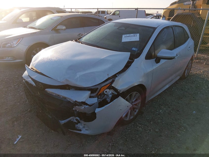 2024 Toyota Corolla VIN JTND4MBE9R3224056 IAAI salvage auction — FRONT END, Salvage (Texas), sold $2,900 on 2026-07-28 (photo 2)