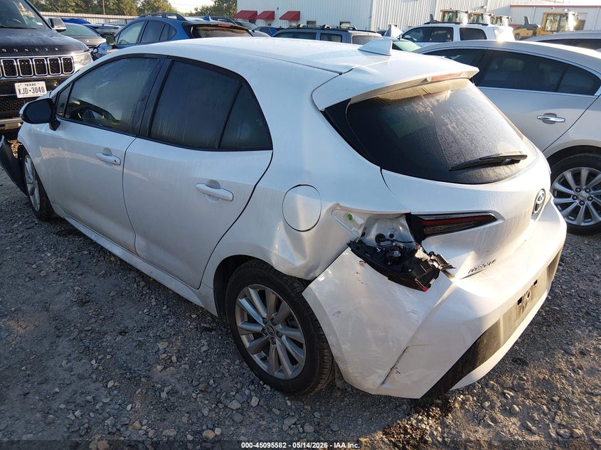 2024 Toyota Corolla VIN JTND4MBE9R3224056 IAAI salvage auction — FRONT END, Salvage (Texas), sold $2,900 on 2026-07-28 (photo 3)