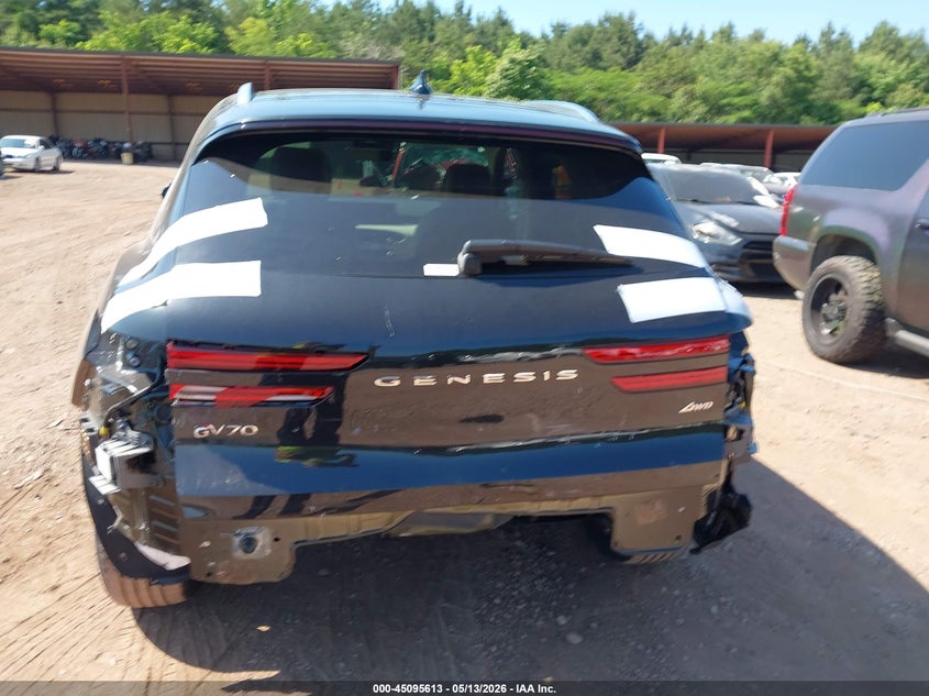2026 Genesis Gv70 VIN KMUMADTB0TU255048 IAAI salvage auction — REAR END, Salvage (Alabama), sold $15,100 on 2026-07-08 (photo 6)
