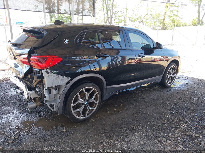 2018 BMW X2 VIN WBXYJ5C37JEF73832 IAAI salvage auction — REAR END, Salvage (Delaware), sold $6,200 on 2026-07-06 (photo 4)
