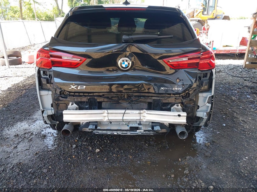 2018 BMW X2 VIN WBXYJ5C37JEF73832 IAAI salvage auction — REAR END, Salvage (Delaware), sold $6,200 on 2026-07-06 (photo 6)