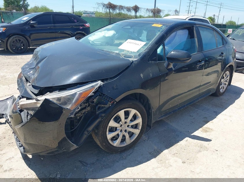 2025 Toyota Corolla VIN 5YFB4MDE0SP347539 IAAI salvage auction — FRONT END, Salvage (Texas), sold $3,000 on 2026-07-27 (photo 2)