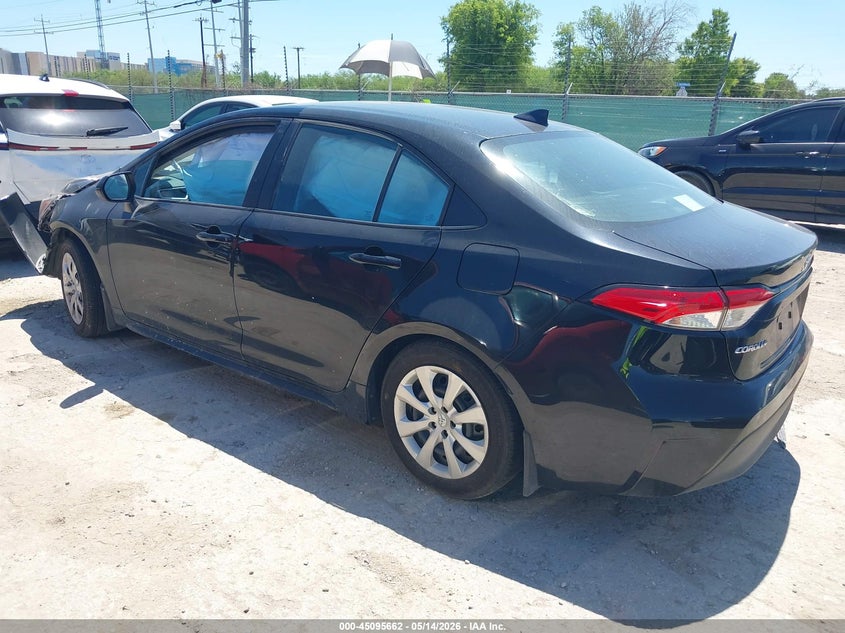 2025 Toyota Corolla VIN 5YFB4MDE0SP347539 IAAI salvage auction — FRONT END, Salvage (Texas), sold $3,000 on 2026-07-27 (photo 3)