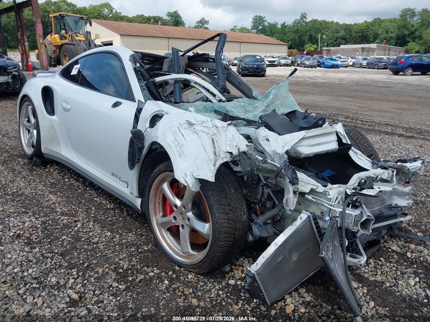 2016 Porsche 911 VIN WP0AD2A98GS166573 IAAI salvage auction — ROLLOVER, Wait Title, sold $26,350 on 2026-09-15 (photo 1)