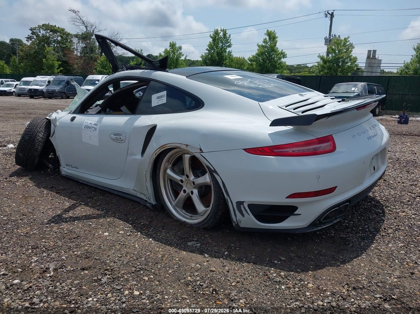 2016 Porsche 911 VIN WP0AD2A98GS166573 IAAI salvage auction — ROLLOVER, Wait Title, sold $26,350 on 2026-09-15 (photo 3)