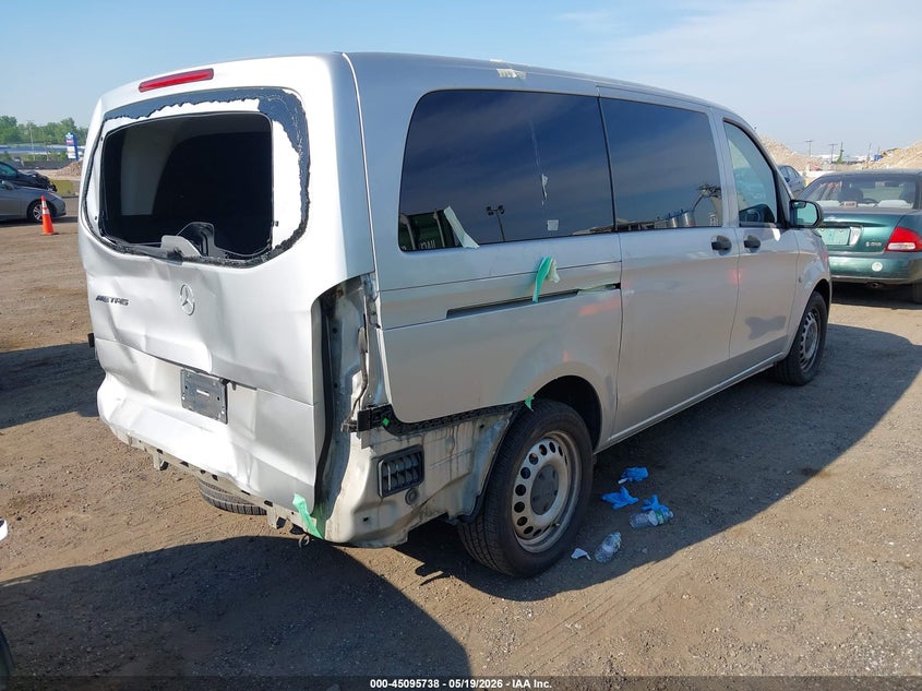 2016 Mercedes-benz Metris VIN WD4PG2EE1G3102223 IAAI salvage auction — REAR END, Mv-907A (New York), sold $2,850 on 2026-07-21 (photo 4)