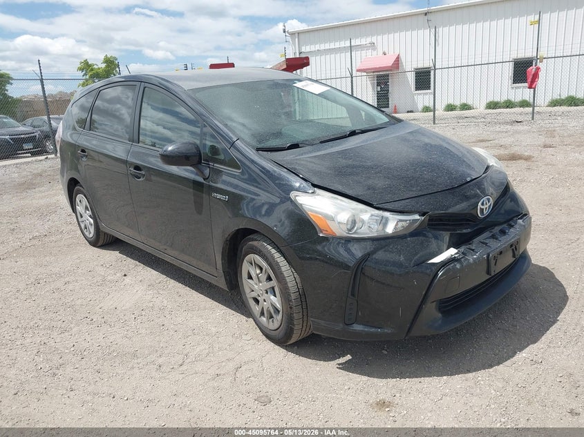 2015 Toyota Prius v VIN JTDZN3EU5FJ033553 IAAI salvage auction — FRONT END, Salvage (Illinois), sold $2,500 on 2026-07-08 (photo 1)