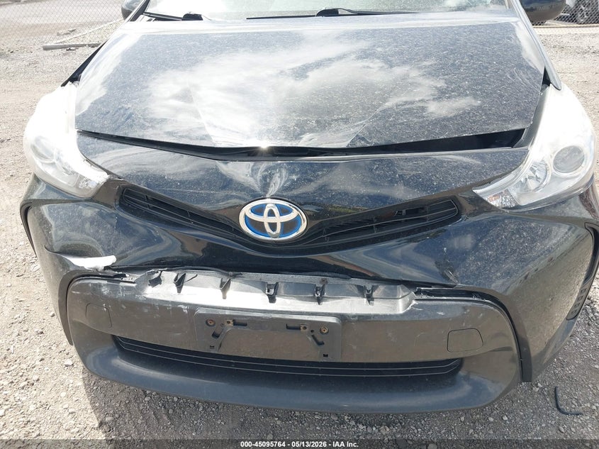 2015 Toyota Prius v VIN JTDZN3EU5FJ033553 IAAI salvage auction — FRONT END, Salvage (Illinois), sold $2,500 on 2026-07-08 (photo 6)
