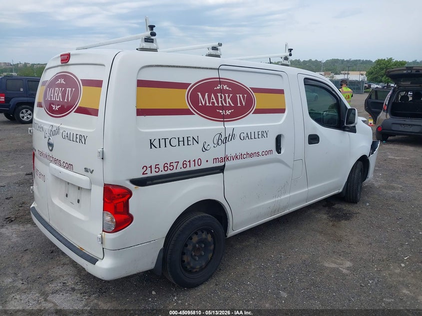 2017 Nissan Nv200 VIN 3N6CM0KN6HK718681 IAAI salvage auction — FRONT END, Salvage (Idaho), sold $950 on 2026-07-09 (photo 4)