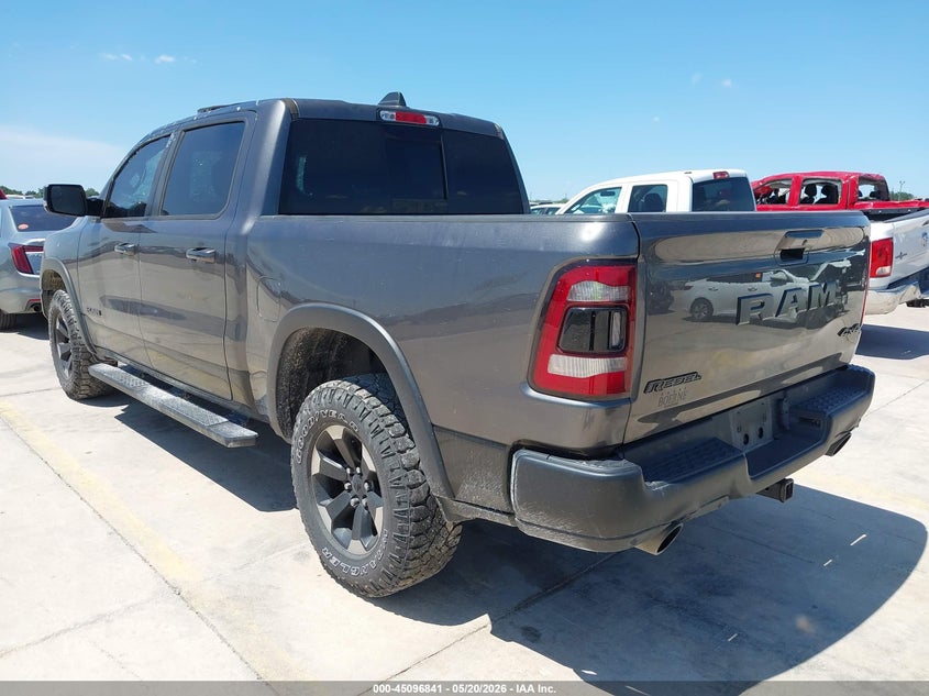 2022 Ram 1500 VIN 1C6SRFLM5NN256295 IAAI salvage auction — HAIL, Original (Texas), sold $17,600 on 2026-07-29 (photo 3)