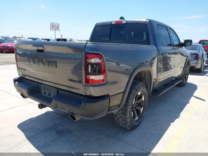 2022 Ram 1500 VIN 1C6SRFLM5NN256295 IAAI salvage auction — HAIL, Original (Texas), sold $17,600 on 2026-07-29 (photo 4)