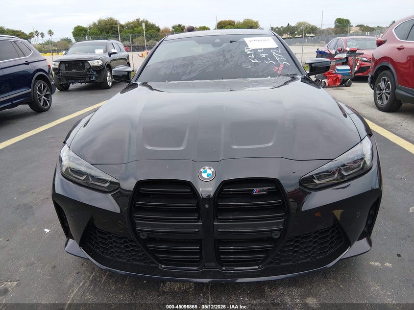 2024 BMW M4 VIN WBS43AZ08RCR65372 IAAI salvage auction — THEFT, Wait Title, sold $37,500 on 2026-08-31 (photo 6)