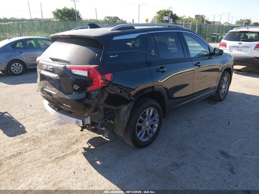 2023 Gmc Terrain VIN 3GKALVEG2PL137554 IAAI salvage auction — LEFT SIDE, Salvage (Kansas), sold $8,500 on 2026-07-31 (photo 4)
