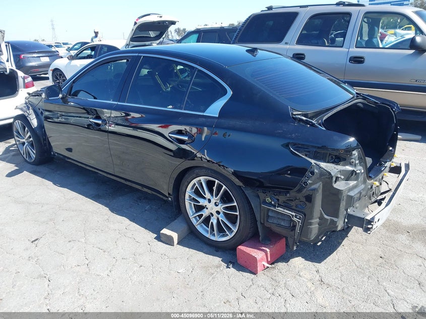 2020 Infiniti Q50 VIN JN1EV7AP3LM204707 IAAI salvage auction — THEFT, Salvage (California), sold $550 on 2026-07-09 (photo 3)