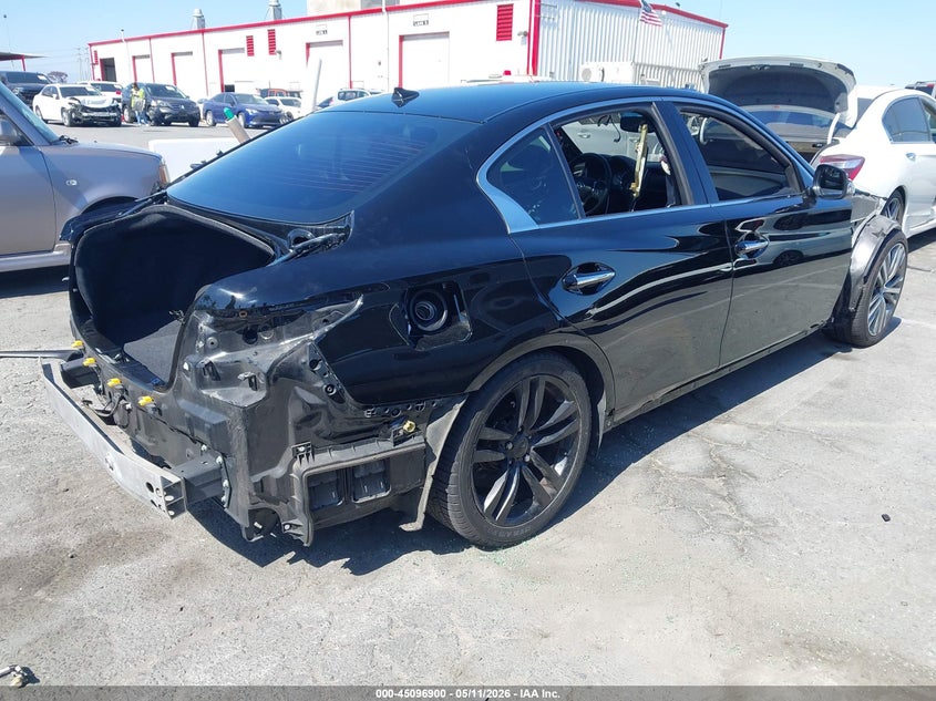2020 Infiniti Q50 VIN JN1EV7AP3LM204707 IAAI salvage auction — THEFT, Salvage (California), sold $550 on 2026-07-09 (photo 4)