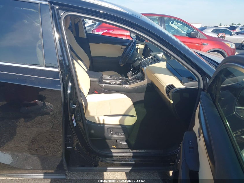 2016 Lexus Nx VIN JTJYARBZ2G2038521 IAAI salvage auction — FRONT & REAR, Salvage (Texas), sold $4,200 on 2026-07-14 (photo 5)