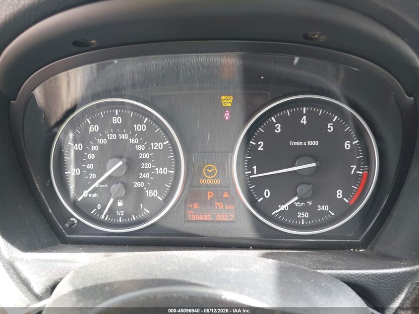 2010 BMW 3er VIN WBAWV1C50AP124266 IAAI salvage auction — NORMAL WEAR, Salvage (Texas), sold $450 on 2026-07-27 (photo 7)