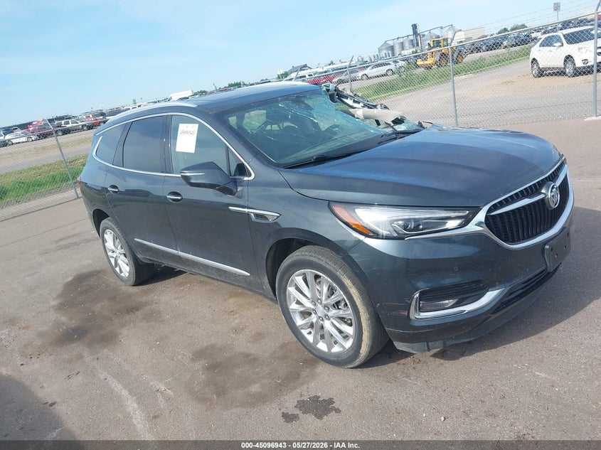 2021 Buick Enclave VIN 5GAEVBKW9MJ240704 IAAI salvage auction — LEFT SIDE, Salvage (Minnesota), sold $4,050 on 2026-07-27 (photo 1)