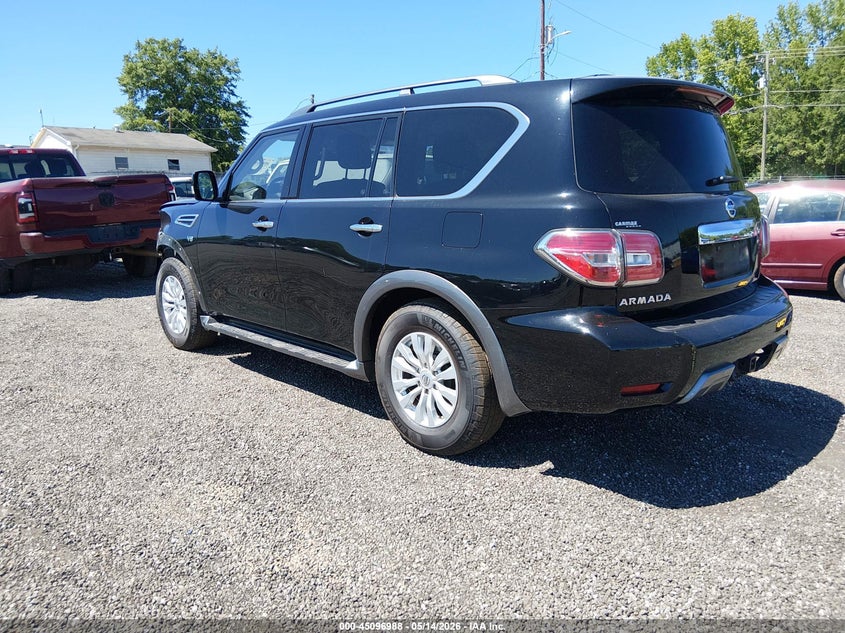 2019 Nissan Armada VIN JN8AY2ND6K9088821 IAAI salvage auction — FRONT END, Salvage (South Carolina), sold $4,700 on 2026-07-20 (photo 3)