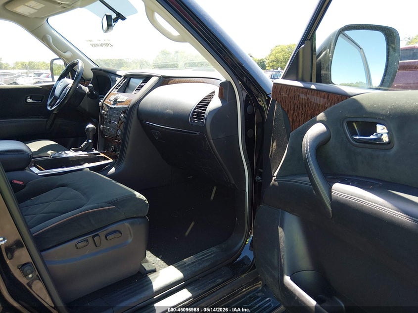 2019 Nissan Armada VIN JN8AY2ND6K9088821 IAAI salvage auction — FRONT END, Salvage (South Carolina), sold $4,700 on 2026-07-20 (photo 5)