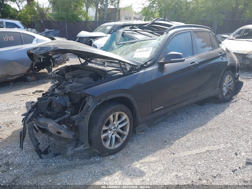 2015 BMW X1 VIN WBAVL1C52FVY31860 IAAI salvage auction — ROLLOVER, Salvage (Illinois), sold $450 on 2026-07-14 (photo 2)