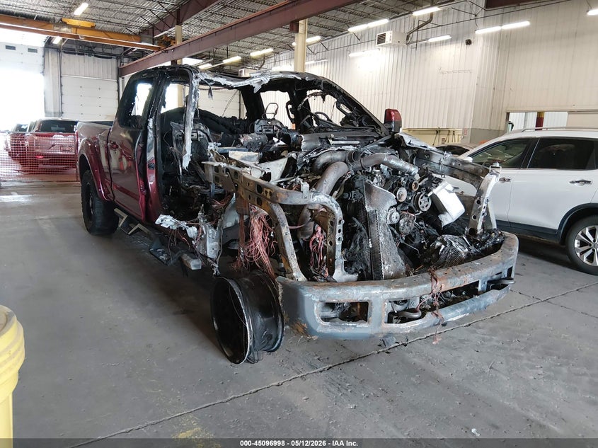 2017 Ford F350 VIN 1FT8W3BT9HED18451 IAAI salvage auction — TOTAL BURN, Salvage (Oregon), sold $1,000 on 2026-07-09 (photo 1)