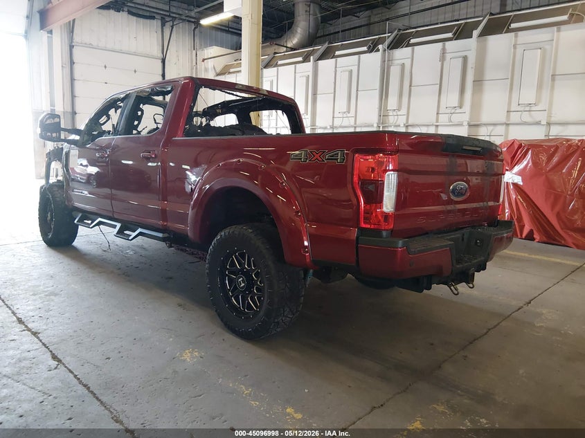 2017 Ford F350 VIN 1FT8W3BT9HED18451 IAAI salvage auction — TOTAL BURN, Salvage (Oregon), sold $1,000 on 2026-07-09 (photo 3)