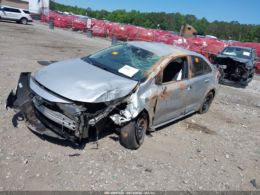 2021 Toyota Corolla VIN 5YFEPMAE2MP243727 IAAI salvage auction — BIOHAZARD/CHEMICAL, Salvage (Georgia), sold $1,250 on 2026-07-08 (photo 2)