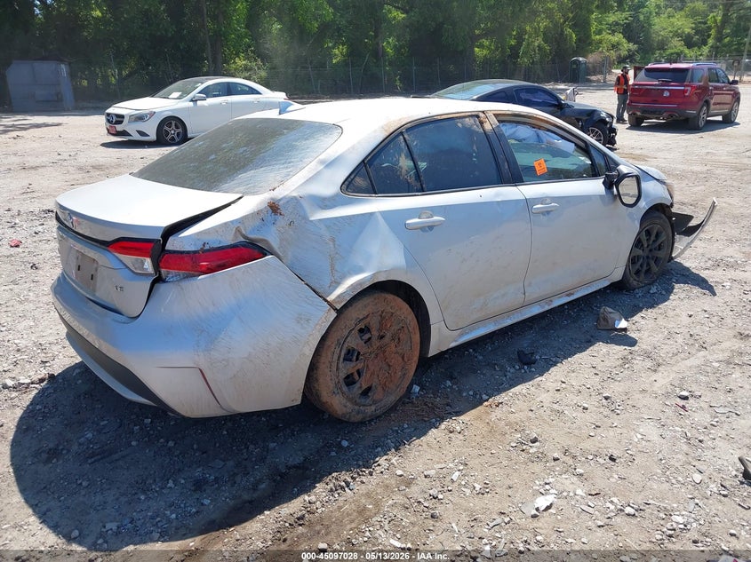 2021 Toyota Corolla VIN 5YFEPMAE2MP243727 IAAI salvage auction — BIOHAZARD/CHEMICAL, Salvage (Georgia), sold $1,250 on 2026-07-08 (photo 4)