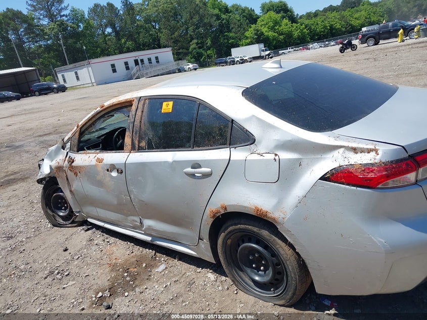 2021 Toyota Corolla VIN 5YFEPMAE2MP243727 IAAI salvage auction — BIOHAZARD/CHEMICAL, Salvage (Georgia), sold $1,250 on 2026-07-08 (photo 6)