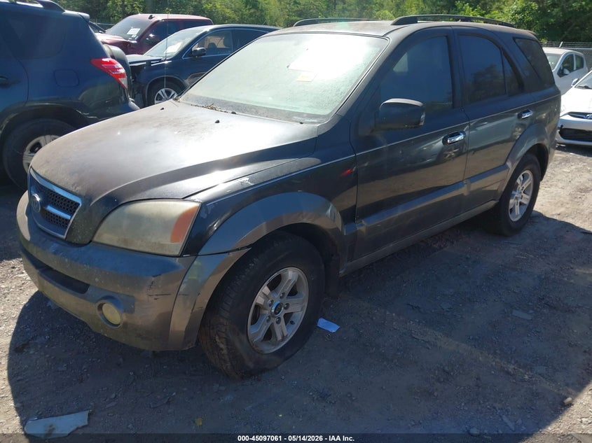 2005 Kia Sorento VIN KNDJD733055482440 IAAI salvage auction — NORMAL WEAR, Clear (Alabama), sold $225 on 2026-07-29 (photo 2)