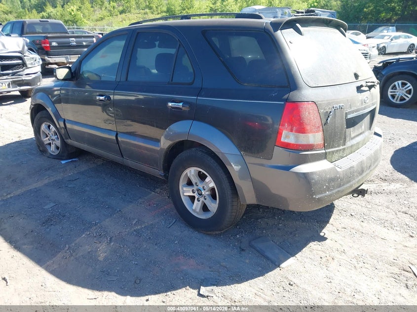 2005 Kia Sorento VIN KNDJD733055482440 IAAI salvage auction — NORMAL WEAR, Clear (Alabama), sold $225 on 2026-07-29 (photo 3)