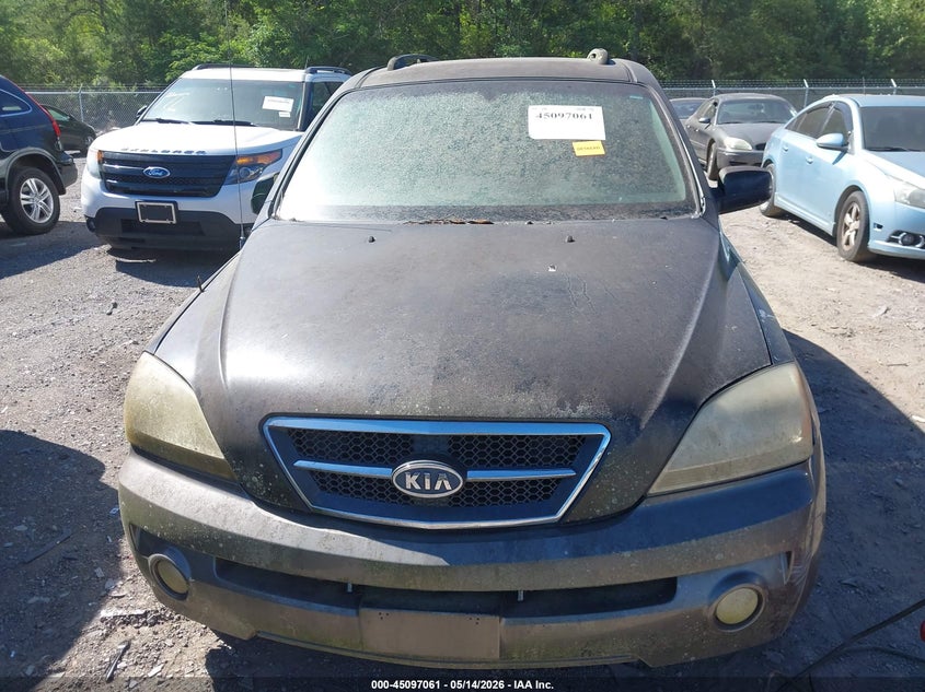 2005 Kia Sorento VIN KNDJD733055482440 IAAI salvage auction — NORMAL WEAR, Clear (Alabama), sold $225 on 2026-07-29 (photo 6)