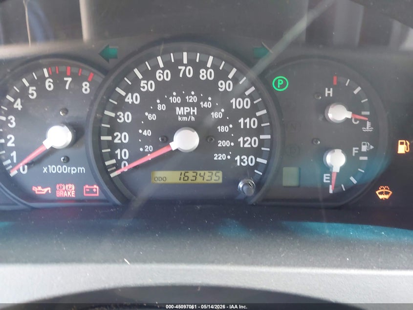 2005 Kia Sorento VIN KNDJD733055482440 IAAI salvage auction — NORMAL WEAR, Clear (Alabama), sold $225 on 2026-07-29 (photo 7)