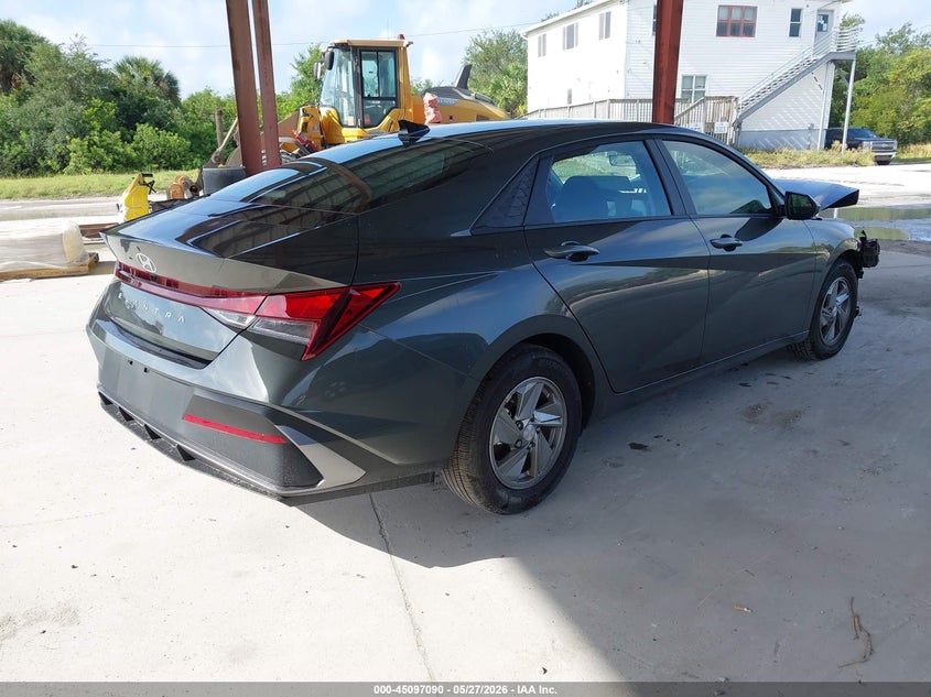 2025 Hyundai Elantra VIN KMHLL4DG3SU052832 IAAI salvage auction — FRONT END, Salvage Title, sold $4,150 on 2026-07-10 (photo 4)