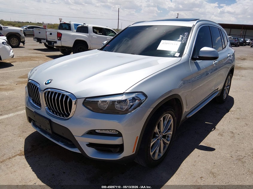 2019 BMW X3 VIN 5UXTR7C53KLF27472 IAAI salvage auction — UNDERCARRIAGE, Salvage (Texas), sold $8,700 on 2026-07-29 (photo 2)