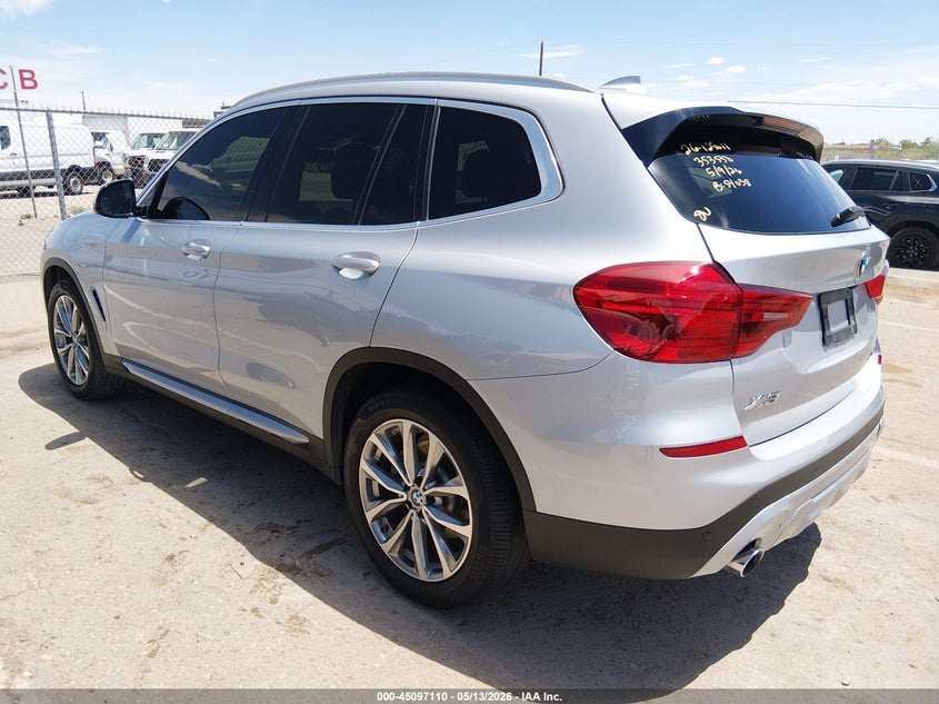 2019 BMW X3 VIN 5UXTR7C53KLF27472 IAAI salvage auction — UNDERCARRIAGE, Salvage (Texas), sold $8,700 on 2026-07-29 (photo 3)