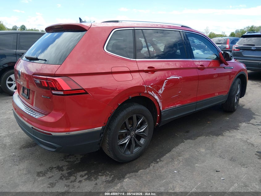 2023 Volkswagen Tiguan VIN 3VVMB7AX4PM128055 IAAI salvage auction — HAIL, Salvage (Ohio), sold $11,425 on 2026-07-28 (photo 4)